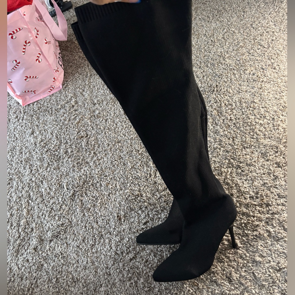 Black Over-the-Knee Boots